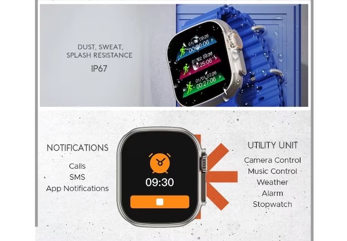 दिखने में Apple Watch Ultra जैसी, है 2,199 रुपये की ये स्मार्टवॉच, जबरदस्त हैं फीचर्स